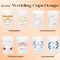 Personalized wedding 12oz 16oz Plastic Cups Monogrammed Wedding Favor Customized Shatterproof Plastic Cup Reception Rehearsal Shower Cup product 2